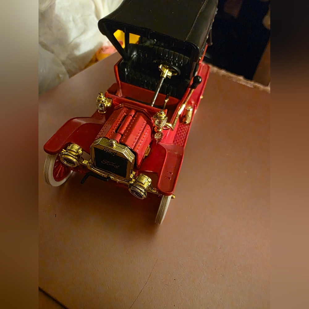 Classic Red Toy Car